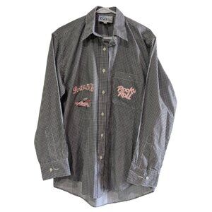 Las Olas Women's Elvis Themed Pink Cadillac "Lost in the 50's" Shirt, Small
